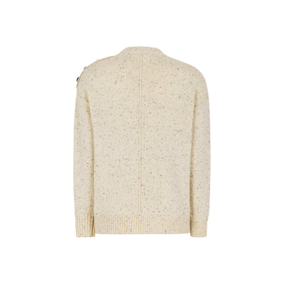 Soft Rebels SREmerald Knit Knitwear 282 Arctic Wolf Melange