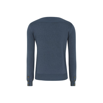 Soft Rebels SREpira Boatneck Knit Knitwear 271 Ombre Blue