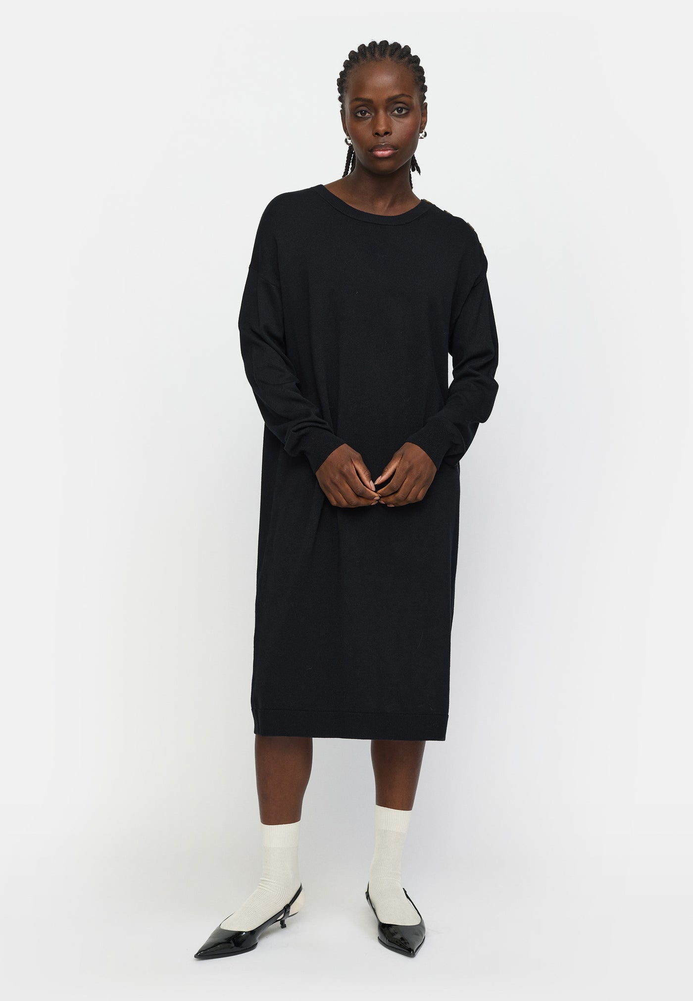 Soft Rebels SREpira Dress Knit Dresses & jumpsuits 001 Black