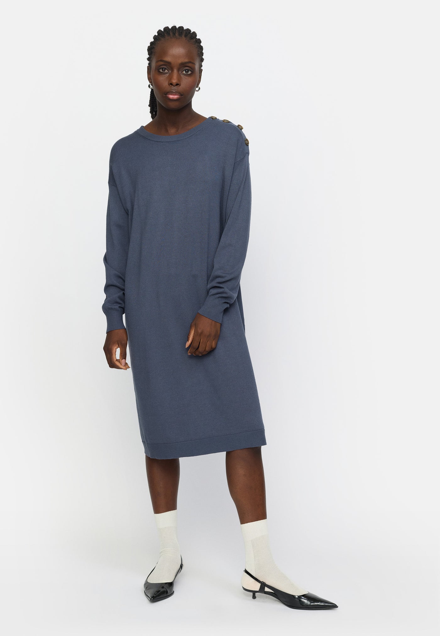 Soft Rebels SREpira Dress Knit Dresses & jumpsuits 271 Ombre Blue