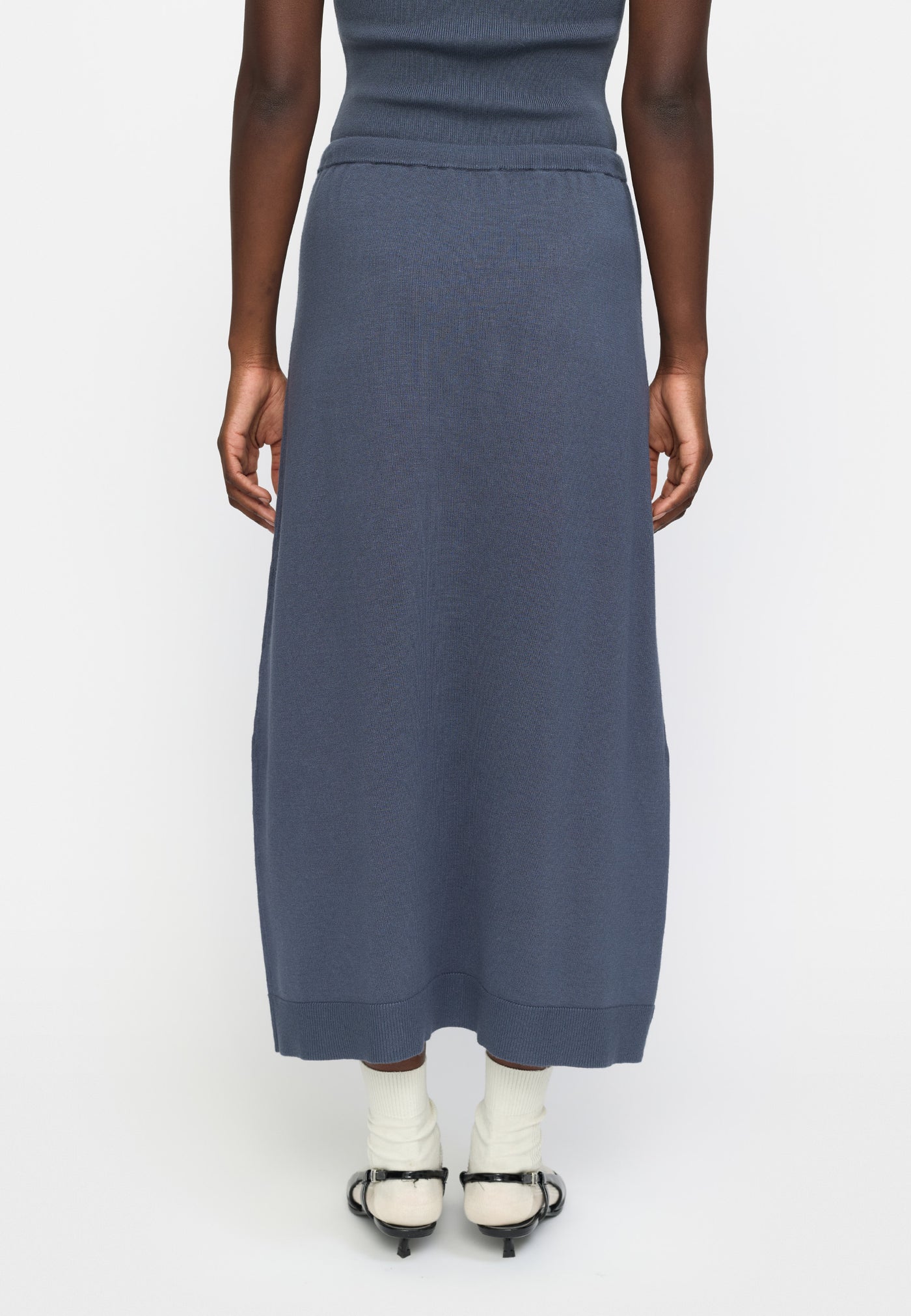 Soft Rebels SREpira Midi Skirt Knit Skirts & shorts 271 Ombre Blue