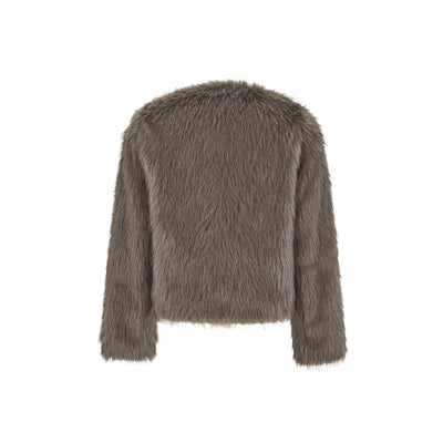 Soft Rebels SREstelle Faux Fur Jacket Jacket 024 Falcon