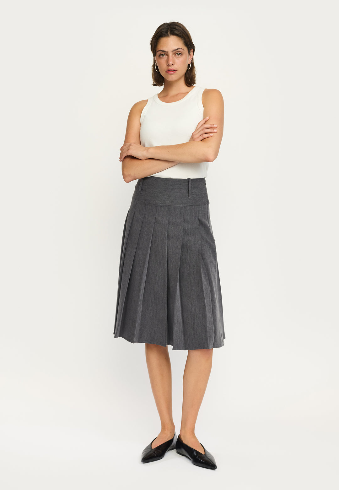 Mini Skirt Pleated Skirt Floral Pencil Skirt Xl Twin SREster Pleated