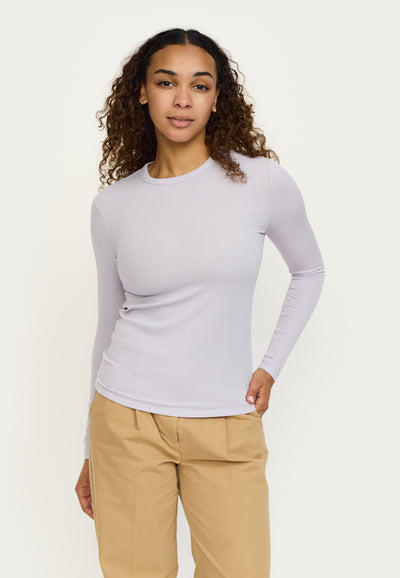 Soft Rebels SRFenja O-neck Top Tops & t-shirts 057 Thistle