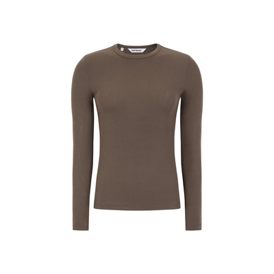 Soft Rebels SRFenja O-neck Top Tops & t-shirts 153 Coffee quartz