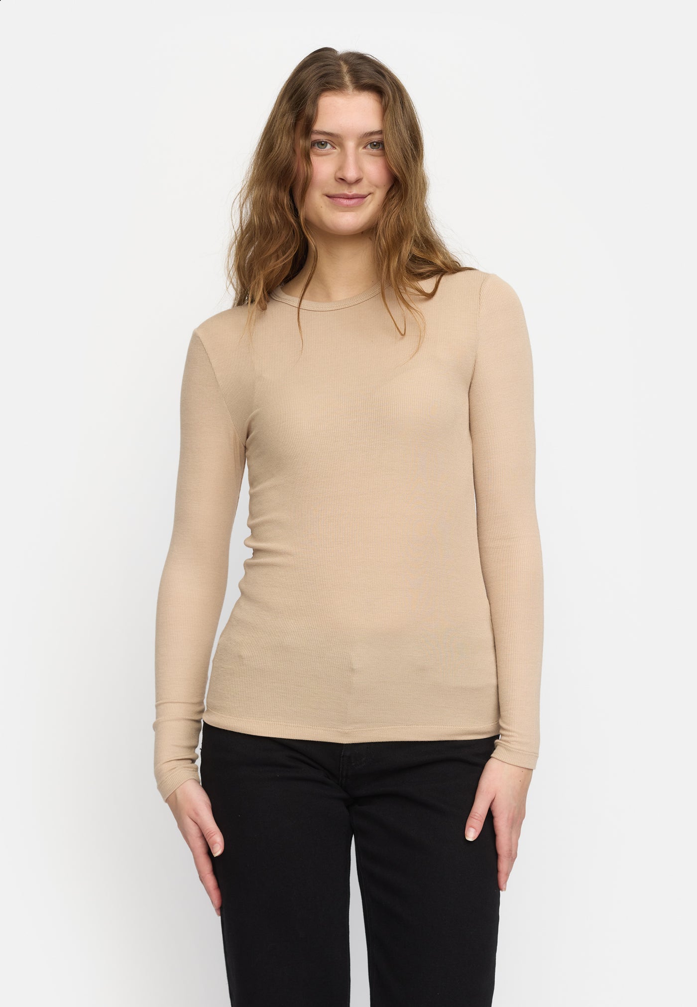 Soft Rebels SRFenja O-neck Top Tops & t-shirts 654 Nomad