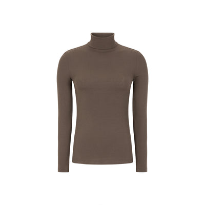 Soft Rebels SRFenja Rollneck Top Tops & t-shirts 153 Coffee quartz