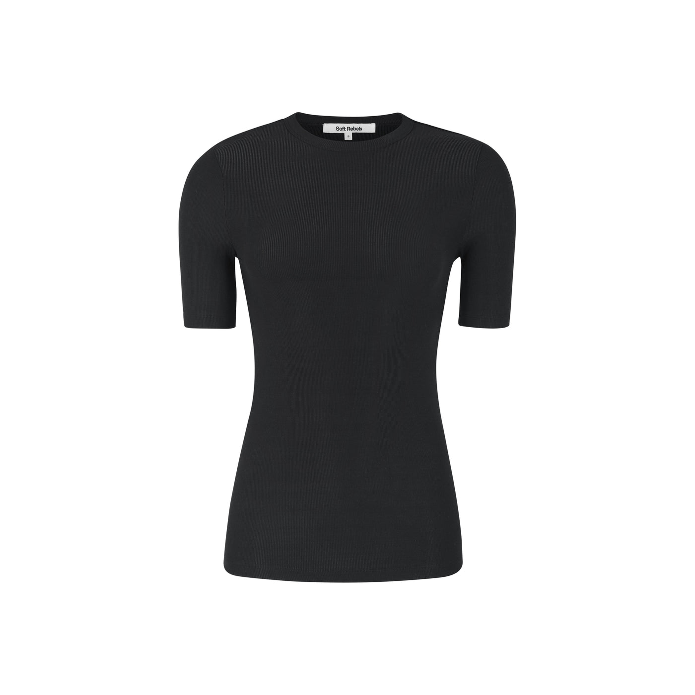 Soft Rebels SRFenja SS Top Tops & t-shirts 001 Black