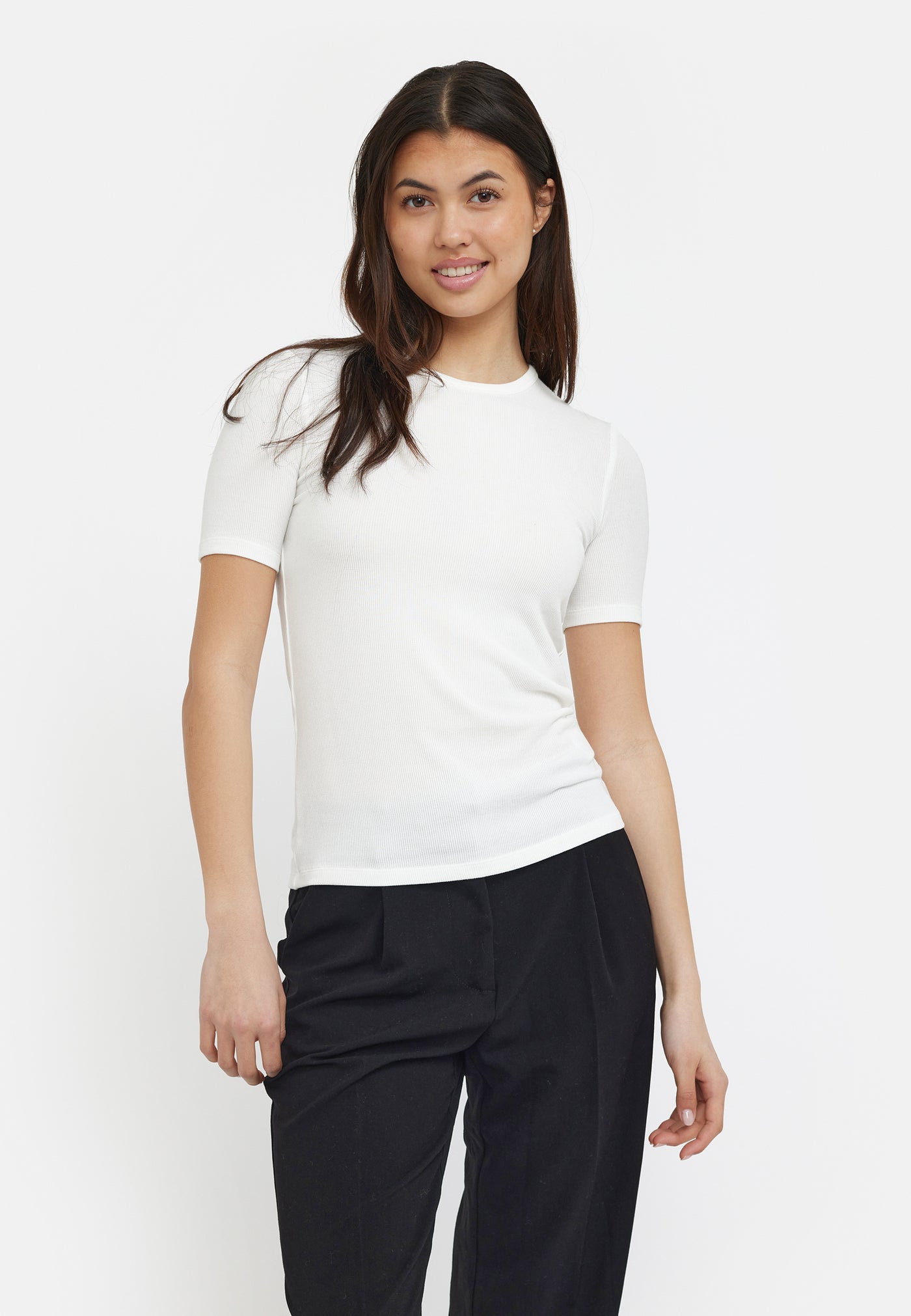 Soft Rebels SRFenja SS Top Tops & t-shirts 002 Snow White