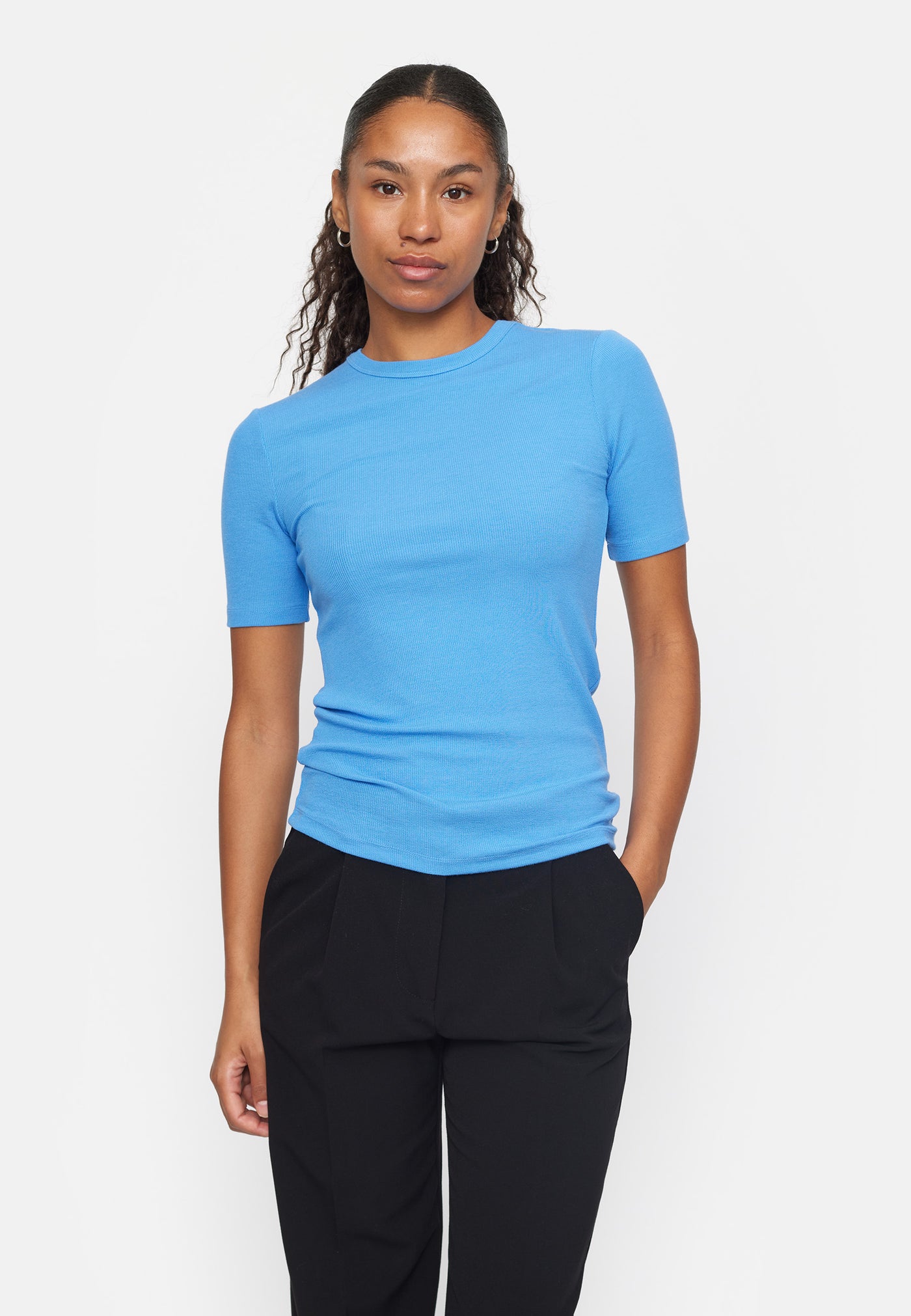 Soft Rebels SRFenja SS Top Tops & t-shirts 099 Regatta