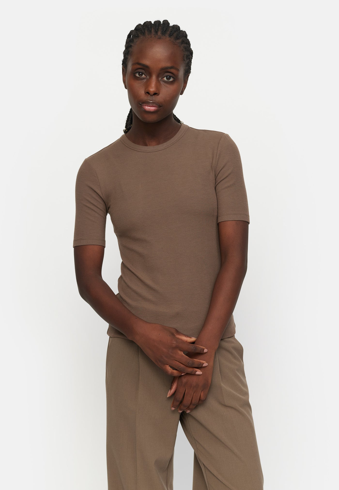 Soft Rebels SRFenja SS Top Tops & t-shirts 259 Morel