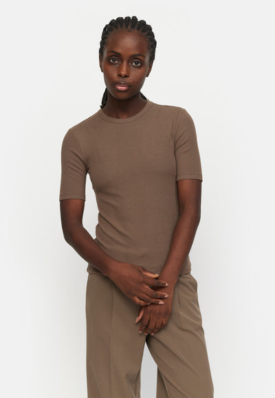 Soft Rebels SRFenja SS Top Tops & t-shirts 259 Morel