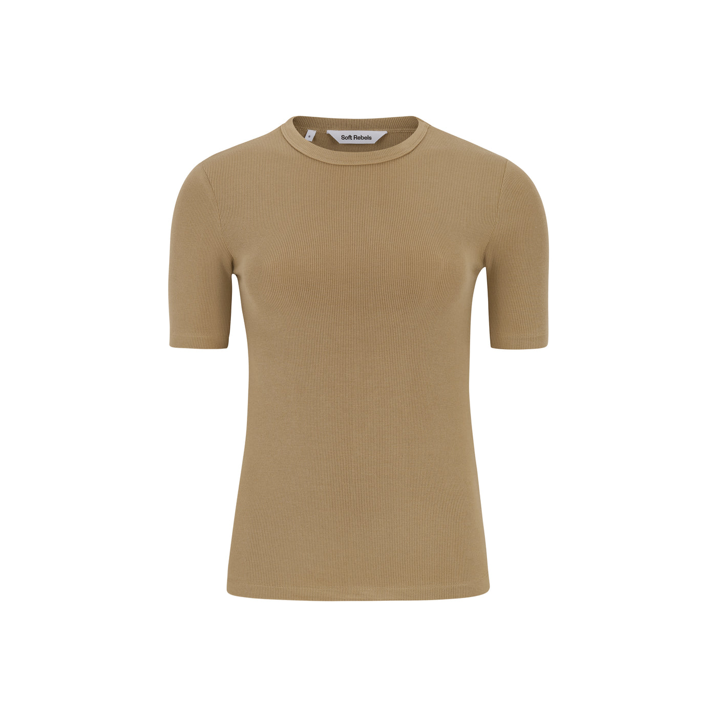 Soft Rebels SRFenja SS Top Tops & t-shirts 864 Tiger’s Eye