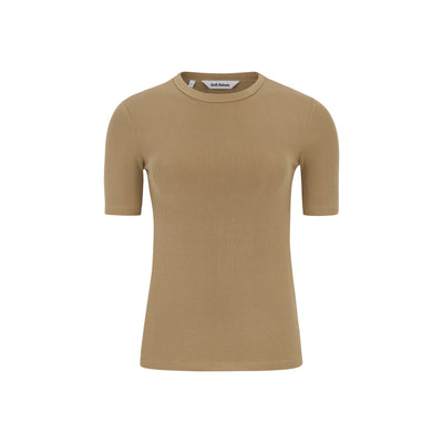 Soft Rebels SRFenja SS Top Tops & t-shirts 864 Tiger’s Eye
