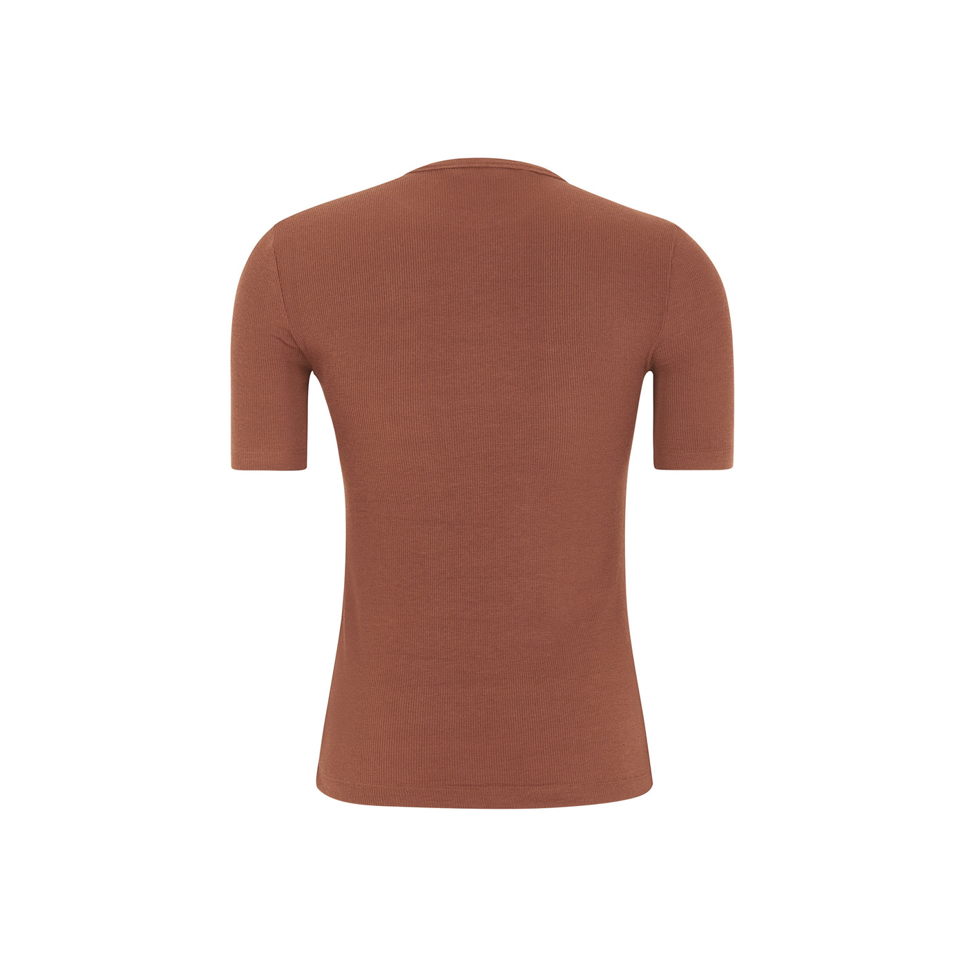 Soft Rebels SRFenja SS Top Tops & t-shirts 870 Brandy Brown