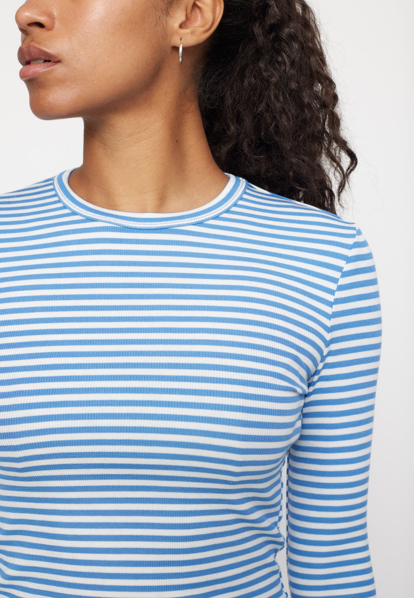 Soft Rebels SRFenja Stripe O-neck Top Tops & t-shirts 099 Regatta