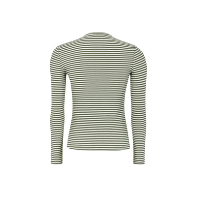 Soft Rebels SRFenja Stripe O-neck Top Tops & t-shirts 297 Vetiver