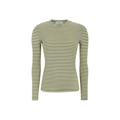 Soft Rebels SRFenja Stripe O-neck Top Tops & t-shirts 571 Martini Olive