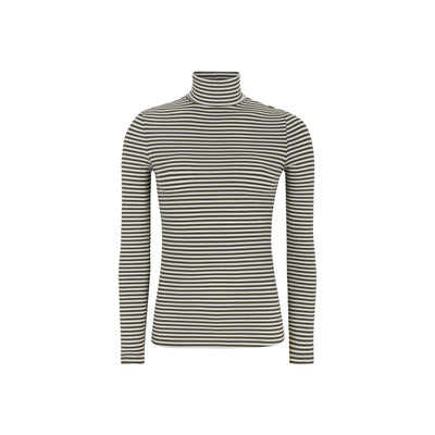 Soft Rebels SRFenja Stripe Rollneck Top Tops & t-shirts 259 Morel