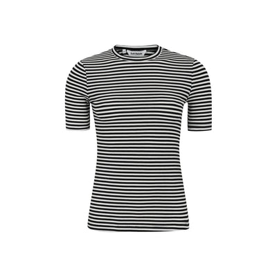 Soft Rebels SRFenja Stripe SS Top Tops & t-shirts 001 Black
