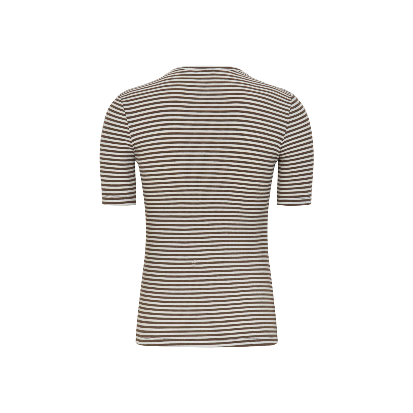 Soft Rebels SRFenja Stripe SS Top Tops & t-shirts 153 Coffee quartz