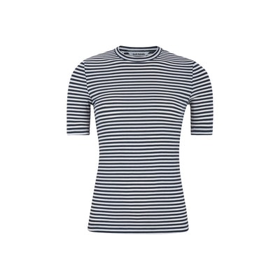 Soft Rebels SRFenja Stripe SS Top Tops & t-shirts 235 Total Eclipse
