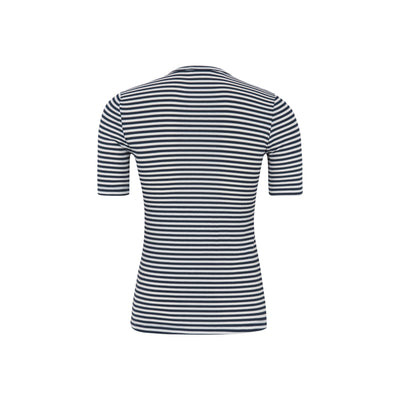 Soft Rebels SRFenja Stripe SS Top Tops & t-shirts 235 Total Eclipse