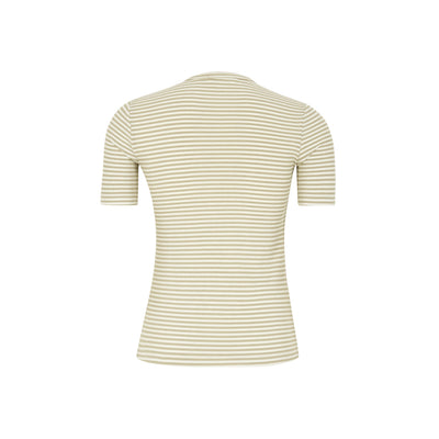 Soft Rebels SRFenja Stripe SS Top Tops & t-shirts 298 Feather Gray