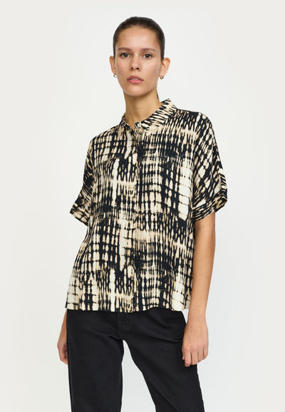 Soft Rebels SRFiona Freedom SS Shirt Shirts & Blouse 887 Dreamscape