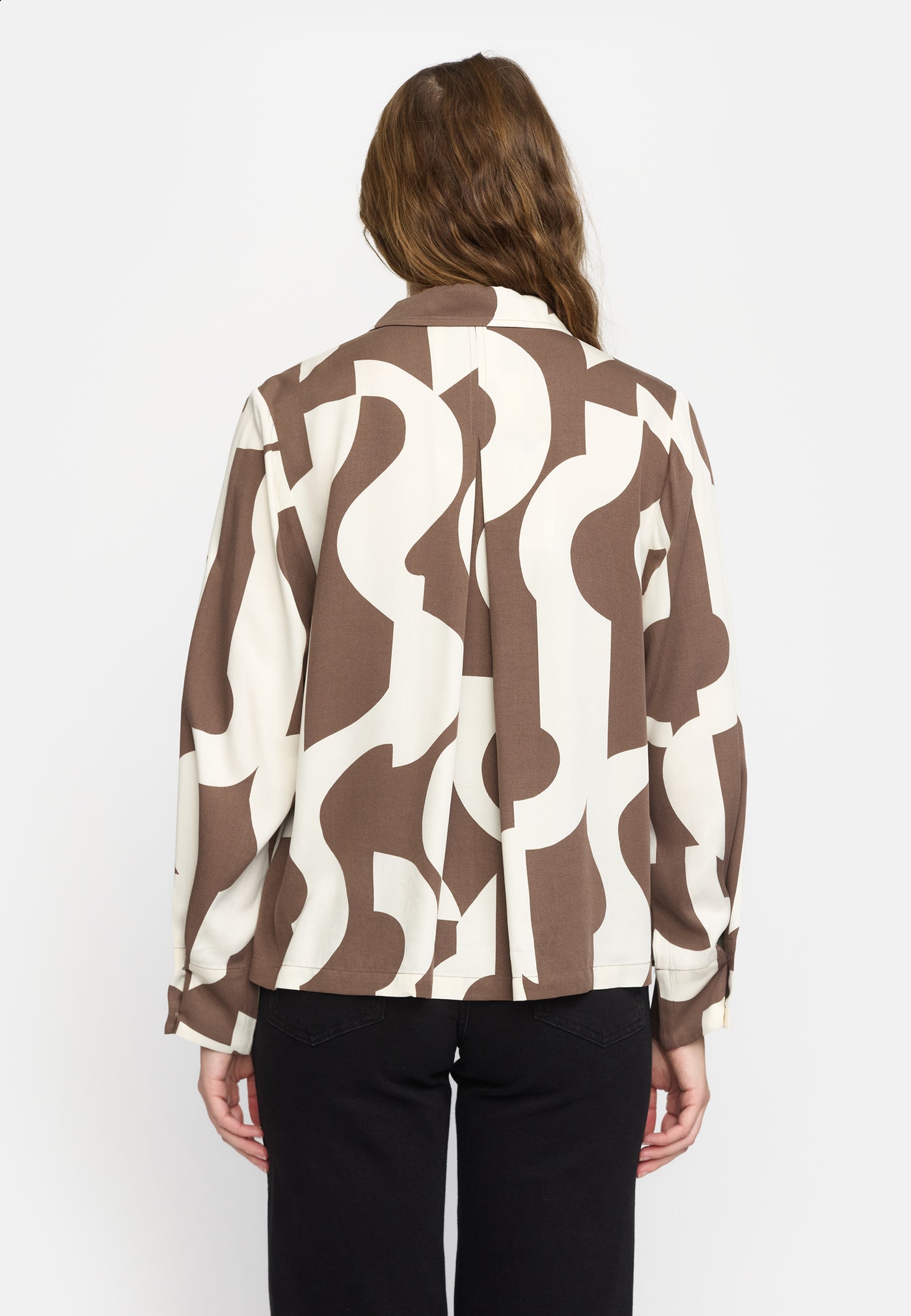 Soft Rebels SRFiona Shirt Shirts & Blouse 741 Earthy Artscape