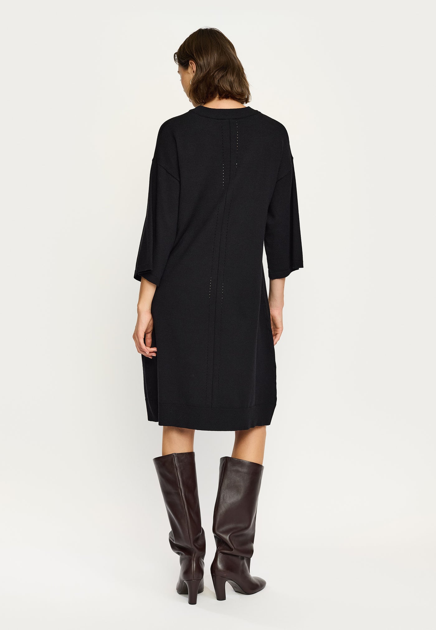 Soft Rebels SRFlora Dress Knit Dresses & jumpsuits 001 Black