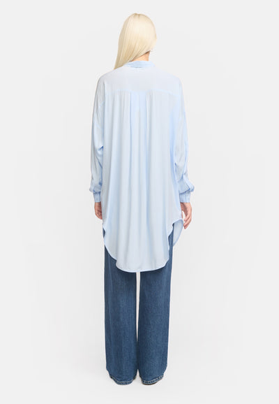 Soft Rebels SRFreedom Long shirt Shirts & Blouse 241 Cashmere Blue