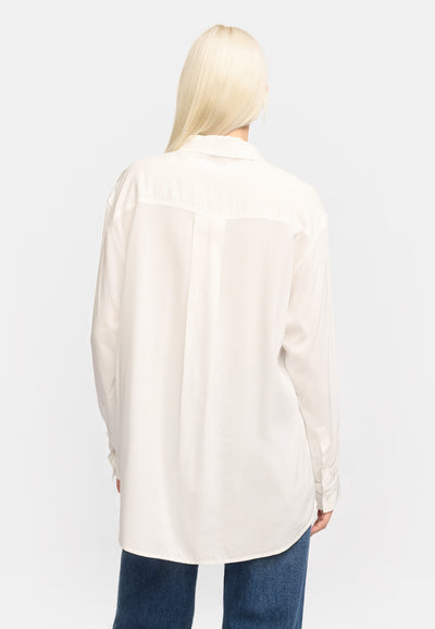 Soft Rebels SRFreedom Loose Shirt Shirts & Blouse 002 Snow White