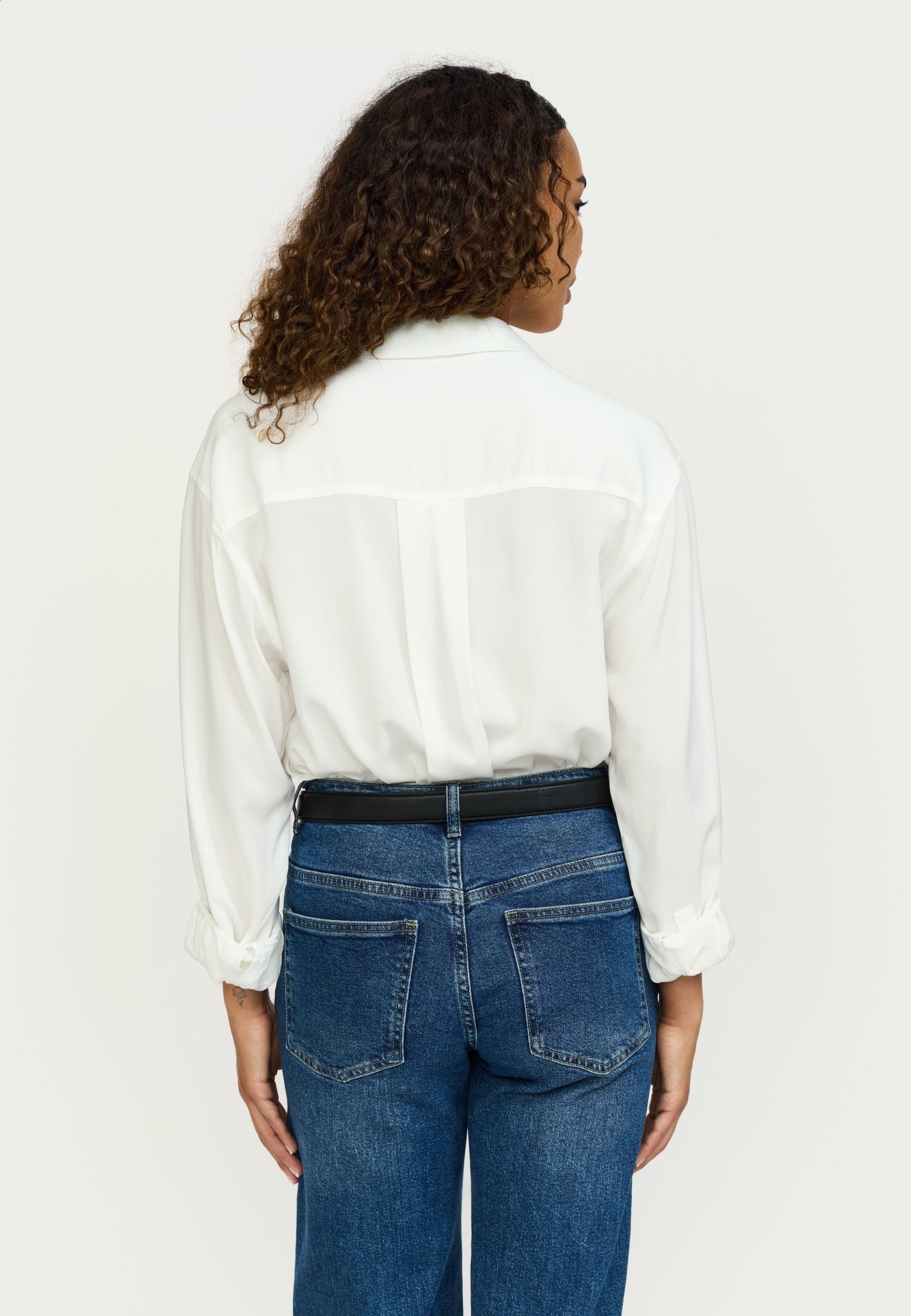 Soft Rebels SRFreedom Loose Shirt Shirts & Blouse 002 Snow White