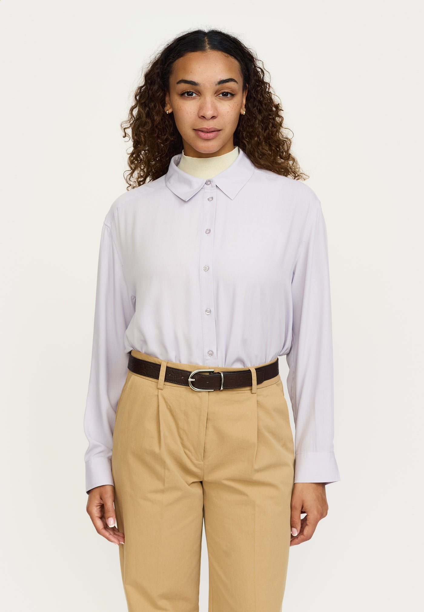 Soft Rebels SRFreedom Loose Shirt Shirts & Blouse 057 Thistle