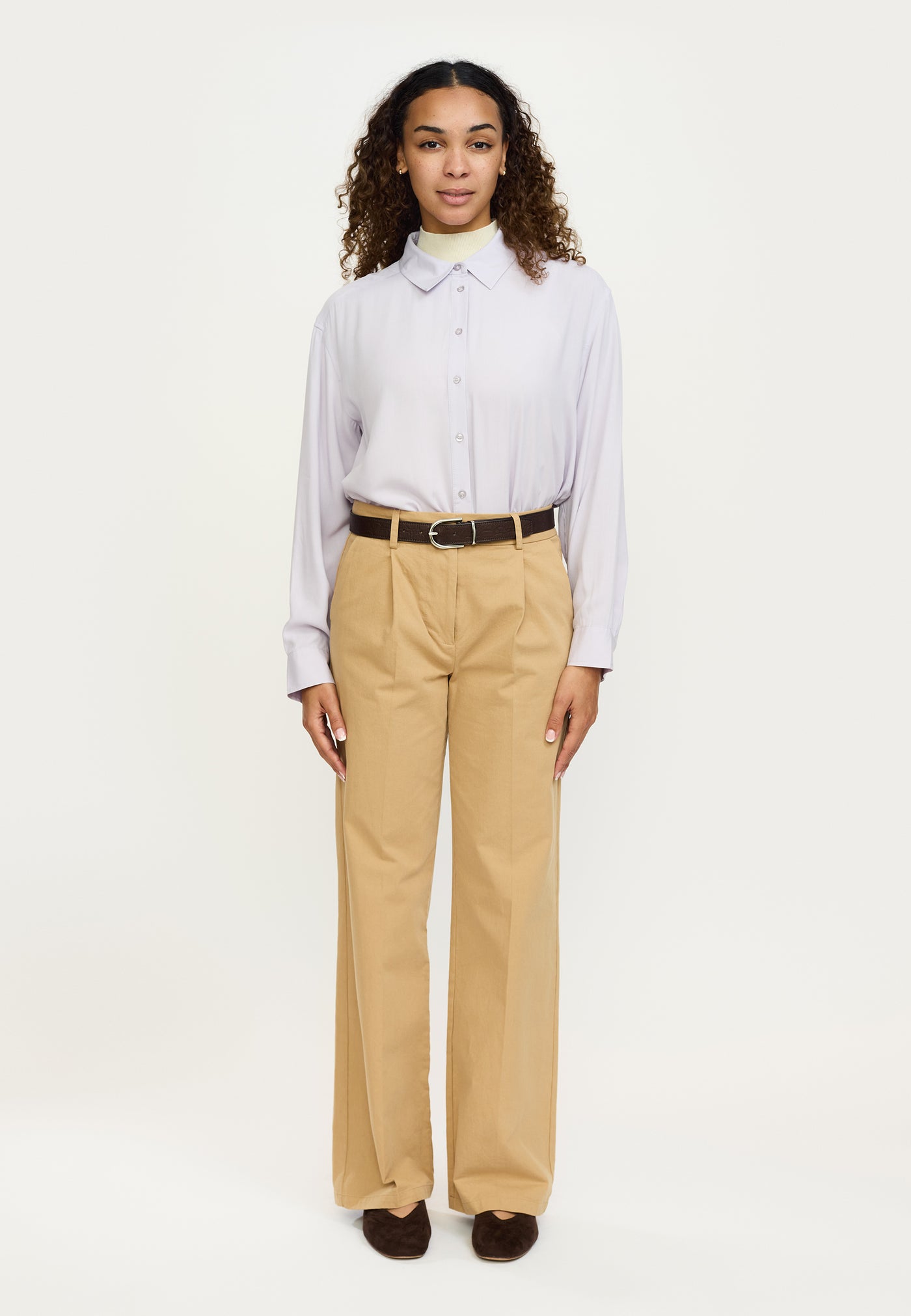 Soft Rebels SRFreedom Loose Shirt Shirts & Blouse 057 Thistle