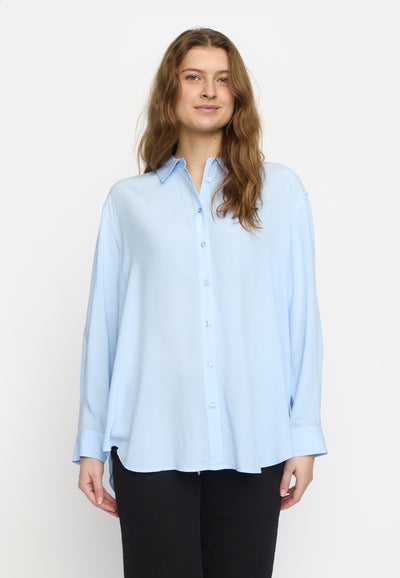 Soft Rebels SRFreedom Loose Shirt Shirts & Blouse 241 Cashmere Blue