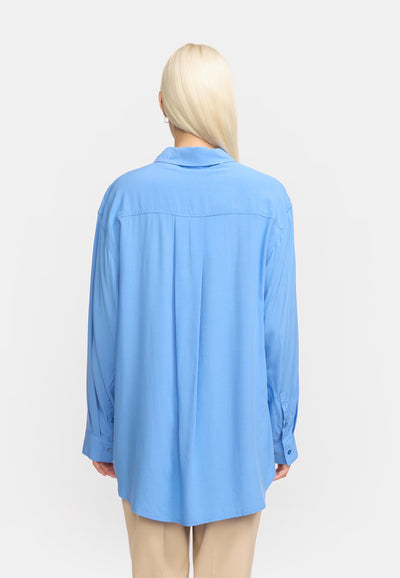 Soft Rebels SRFreedom Loose Shirt Shirts & Blouse 299 Ultramarine