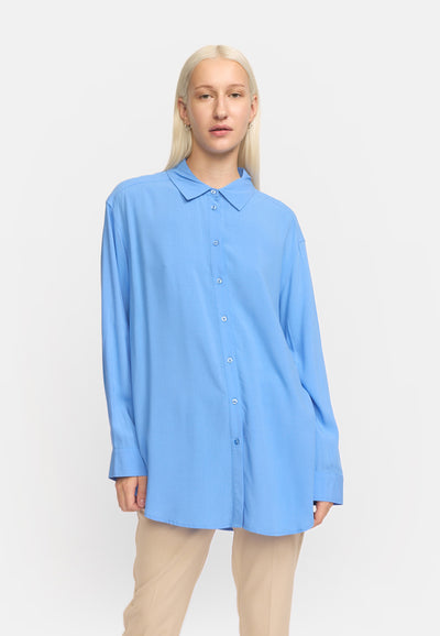 Soft Rebels SRFreedom Loose Shirt Shirts & Blouse 299 Ultramarine