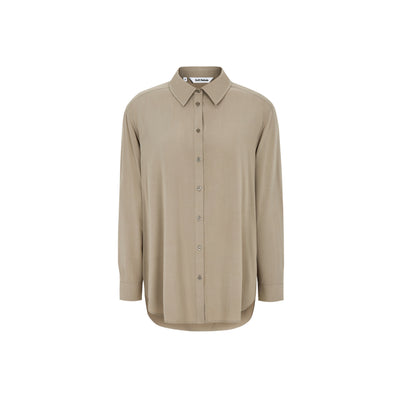 Soft Rebels SRFreedom Loose Shirt Shirts & Blouse 884 Greige