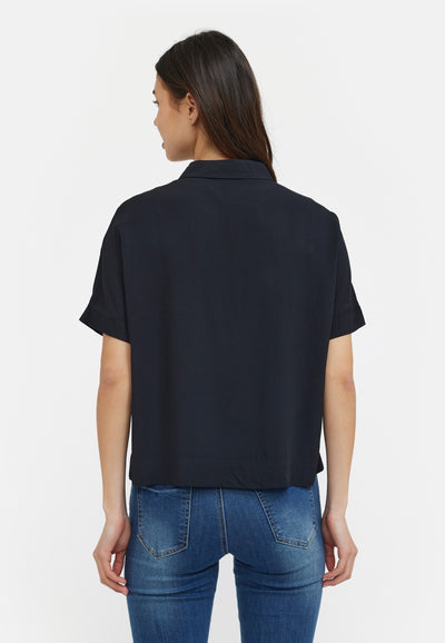 Soft Rebels SRFreedom SS Shirt Shirts & Blouse 001 Black