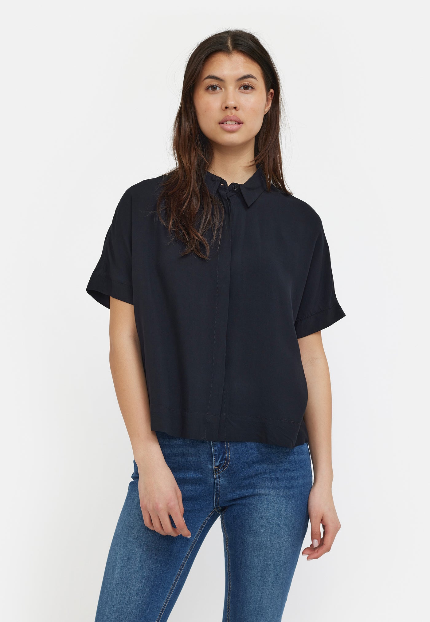 Soft Rebels SRFreedom SS Shirt Shirts & Blouse 001 Black