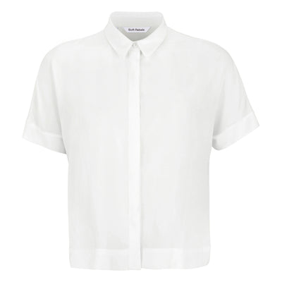 Soft Rebels SRFreedom SS Shirt Shirts & Blouse 002 Snow White