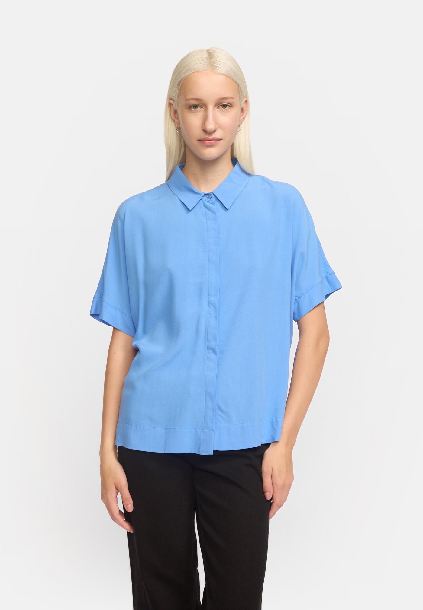 Soft Rebels SRFreedom SS Shirt Shirts & Blouse 299 Ultramarine