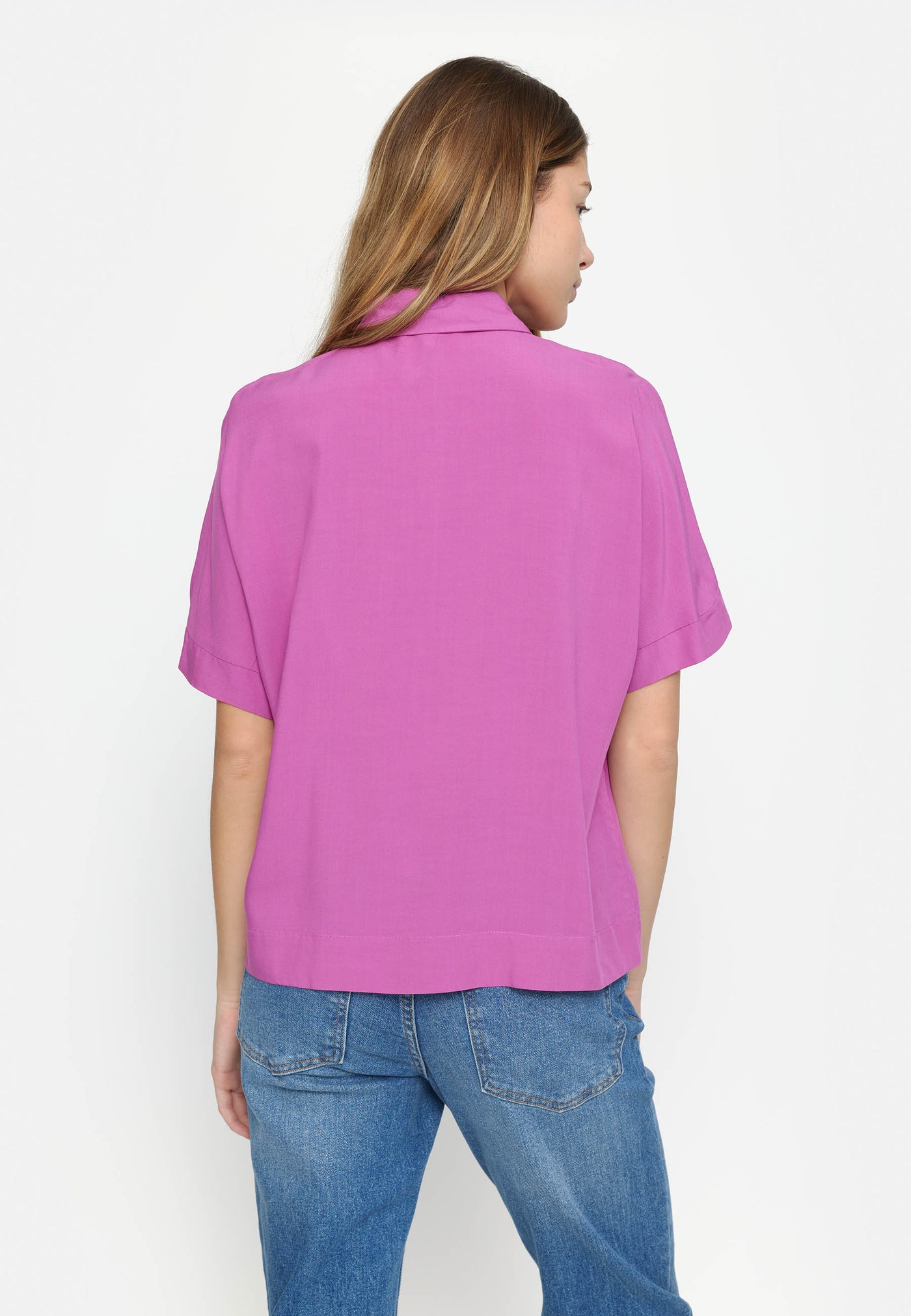 Soft Rebels SRFreedom SS shirt Shirts & Blouse 462 Purple Orchid