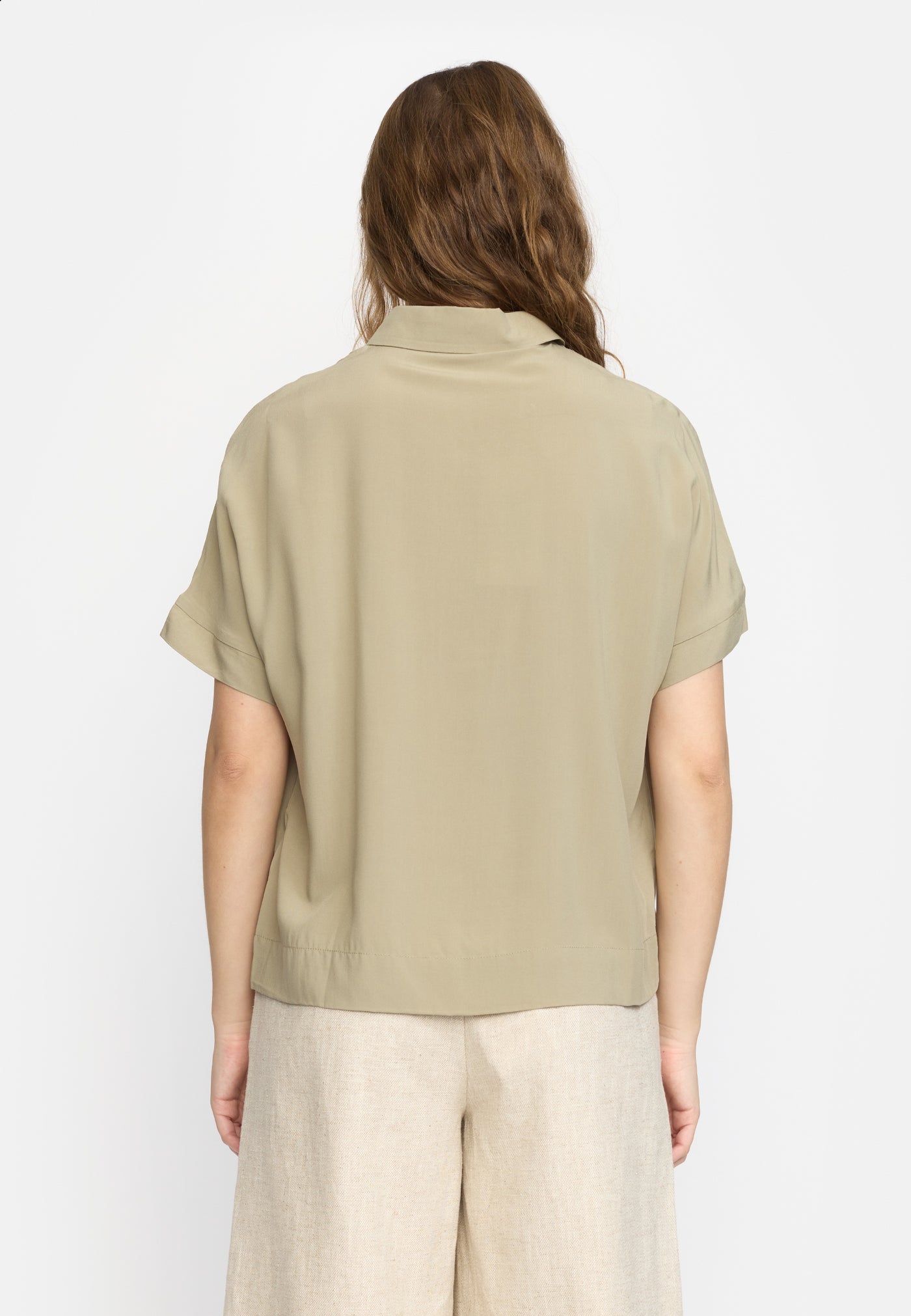 Soft Rebels SRFreedom SS Shirt Shirts & Blouse 673 Silver sage