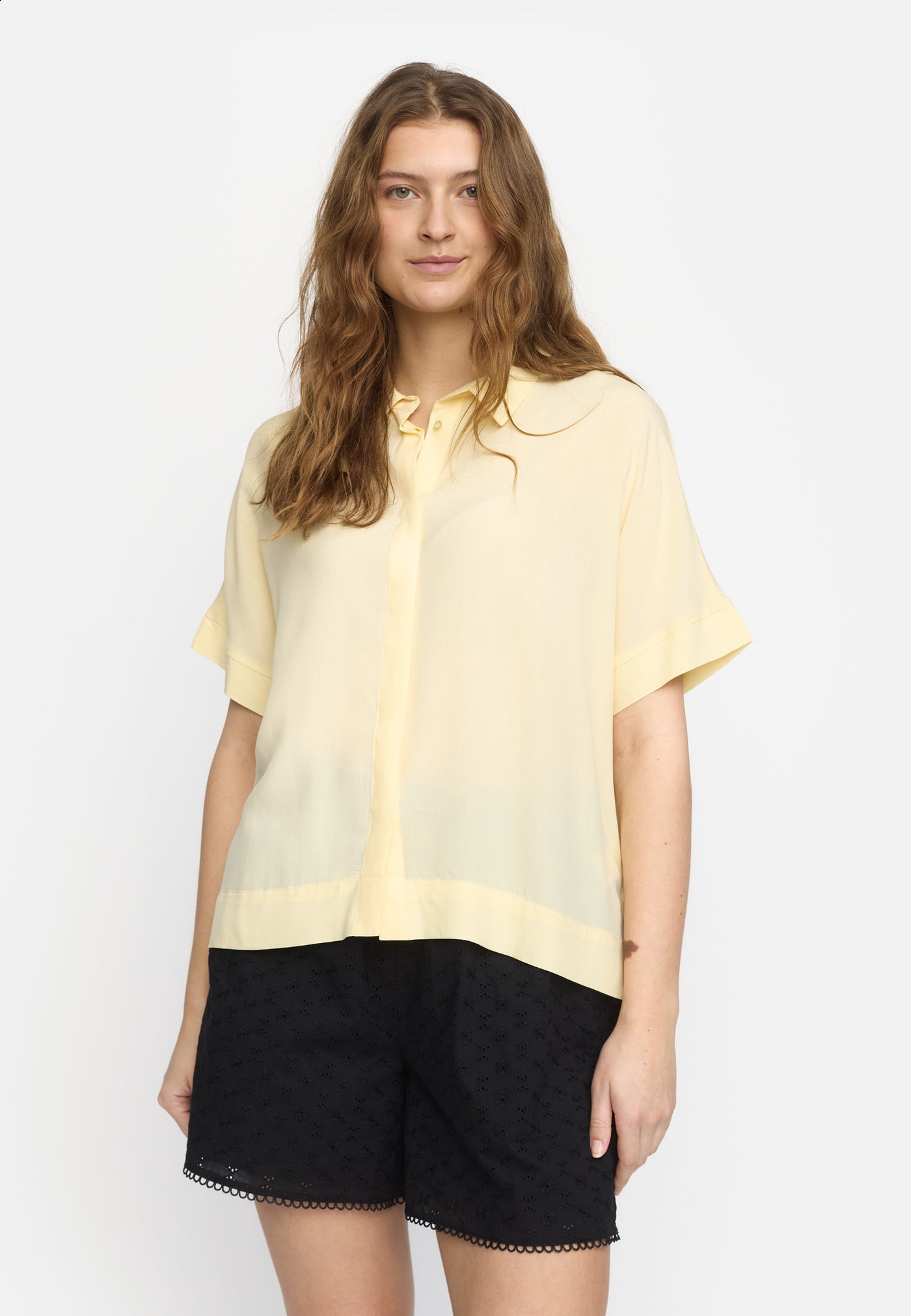 Soft Rebels SRFreedom SS Shirt Shirts & Blouse 867 Almond Oil