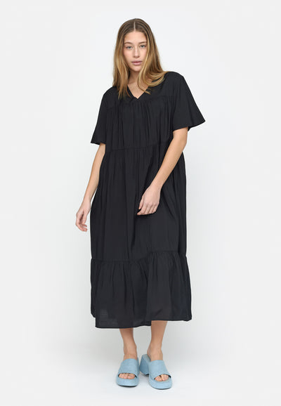 Soft Rebels SRFreja Midi Dress Dresses & jumpsuits 001 Black