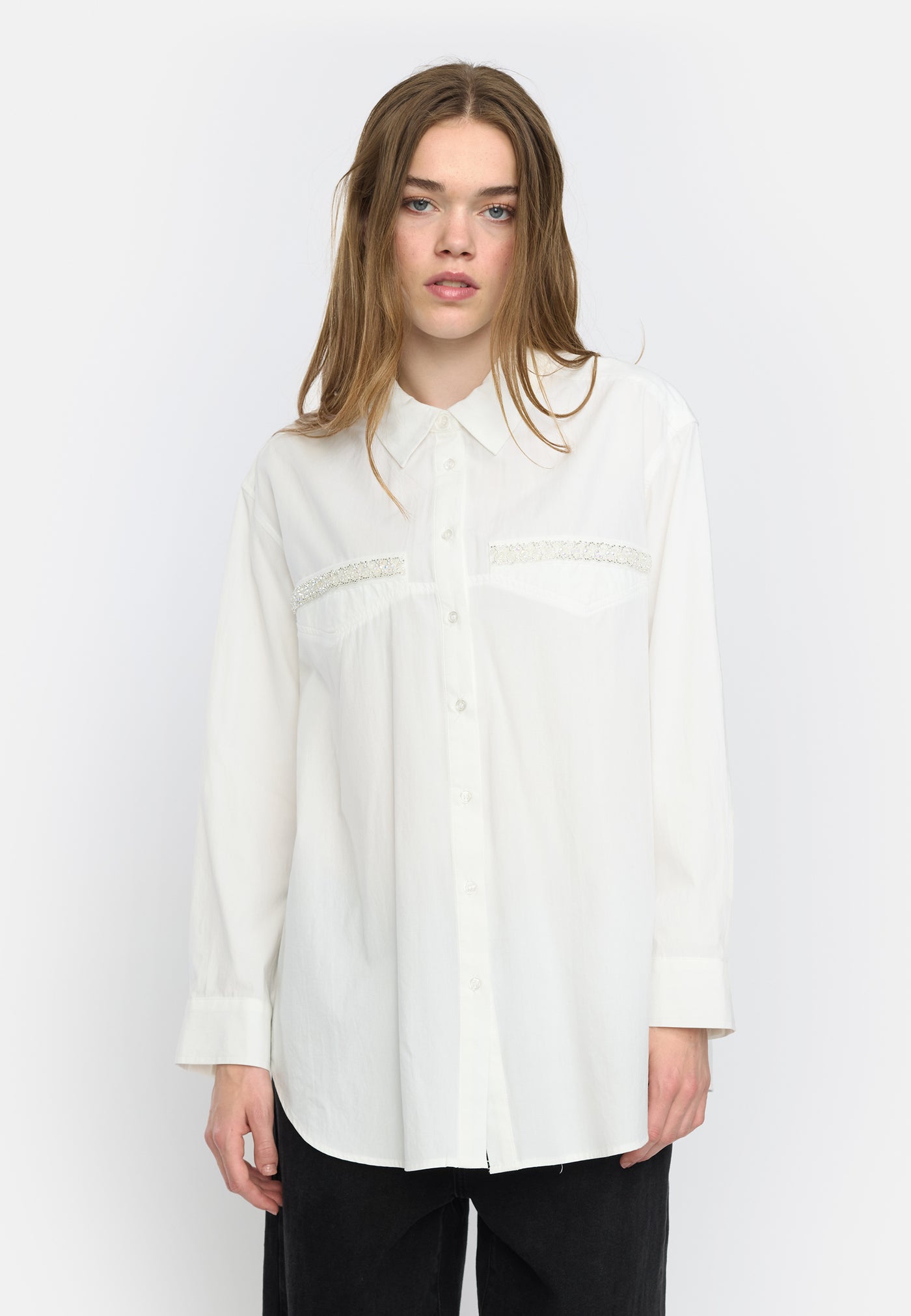 Soft Rebels  SRGenesis Shirt Shirts & Blouse 002 Snow White