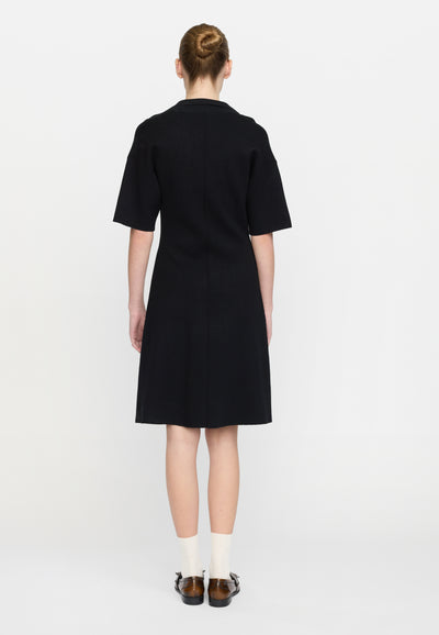 Soft Rebels SRHenrietta Polo Dress knit Dresses & jumpsuits 001 Black